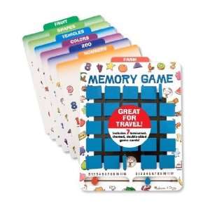    Melissa & Doug 2090 Travel Memory Game + Free Gift Toys & Games