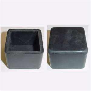 ea Rubber External End Covers for 2 x 2 Square Tubing  