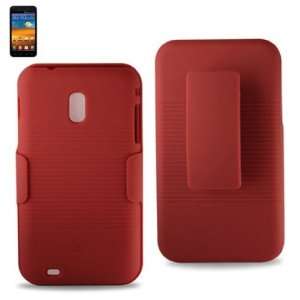  Holster Combo Case for Samsung epic4g touch D710 RED/(HC 