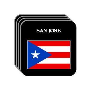  Puerto Rico   SAN JOSE Set of 4 Mini Mousepad Coasters 