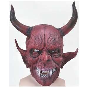  The Dragons Den Satan Red Devil Beezlebug Mask Fancy Dress 