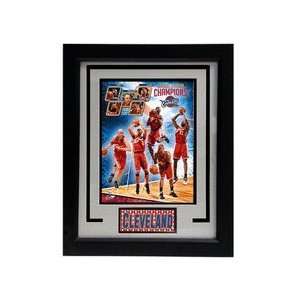  2009 Cleveland Cavaliers Photograph in an 11 x 14 Deluxe 