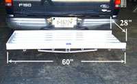 Cargo Carrier w/Ramp L   to load snow blower,wheelchair  