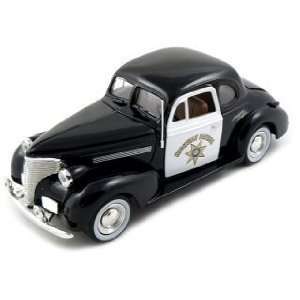  1939 Chevrolet Coupe California Highway Patrol CHP 1/24 by 