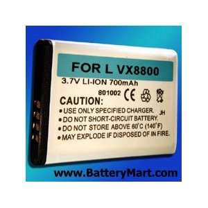  LG VX8800 LI ION 700mAh Battery Electronics