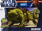 STAR WARS 2012 DISCOVER THE FORCE 3 D DEWBACK BEAST FIGURE PLAYSET