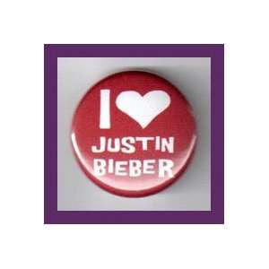  I Love Justin Bieber 1 Inch Magnet 