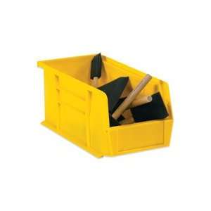  BOXBINP0743Y   41/8 x 73/8 x 3 Yellow Plastic Stack Hang 