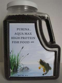 Purina Aqua Max 400 High Protein Fish Food 3/32  