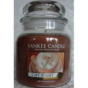  Yankee Candle Cafe au Lait, 14.5 oz Housewarmer Jar