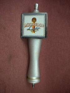 MICHELOB LIGHT WOODEN BEER TAP PULL HANDLE 11.5  