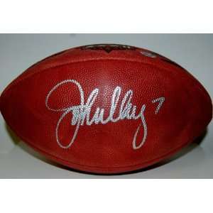  John Elway Autographed Super Bowl XXXII Football Broncos 