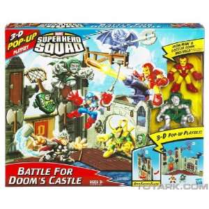  Marvel Super Hero Squad Mini Playset   Doom Castle with Dr 