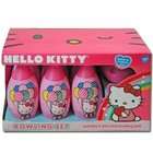 Hello Kitty Bowling Set in Display Box Include 6 Pins and Bowling Ball