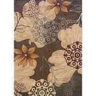  Messina Brown/Beige Area Rug (53 x 76)