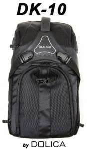 Dolica DK10 Small Travel DSLR Camera Backpack Bag Sling Case  
