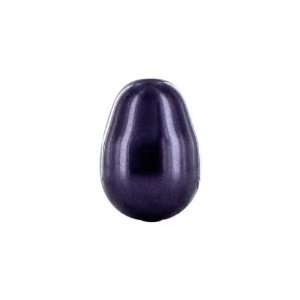  5821 11mm Pear Shaped Pearl Dark Purple