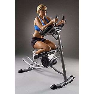 Deluxe Stainless Steel Home Abdominal Trainer  AB Coaster Fitness 