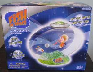 NEW Kid Fish in Space 3 D Cosmic Desktop Aquarium Betta  