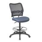 Office Star Space Seating Double AirGrid Big and Tall Back and Fabric 