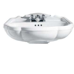 American Standard 0240.400.020 Repertoire Pedestal Bathroom Sink with 