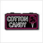 LED Neon Sign Carnival Cotton Candy Cotton Candy 13 x 24 Simulated 