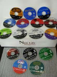 Huge Lot of Nintendo GameCube Games→Variations to choose from→Good 