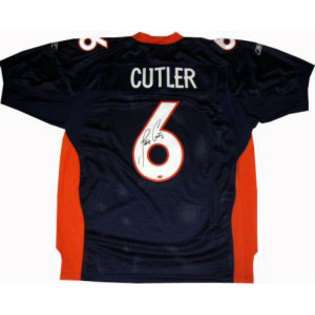    Sports Jay Cutler Signed Denver Broncos Reebok Authentic Jersey