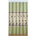 Essential Home BUTTERFLY FABRIC SHOWER CURTAIN