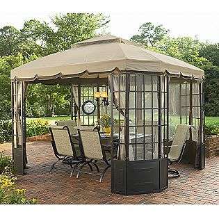Bay Window Gazebo Replacement Canopy  Jaclyn Smith Today Outdoor 