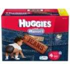   Jeans Little Movers Diapers, Big Pack, Size 4, 22 37 lbs, 60 ct