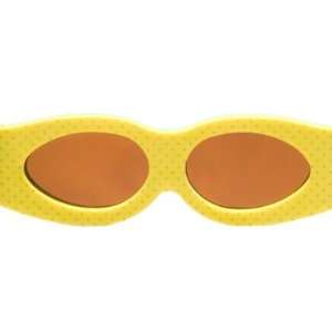    Kids Frubi Solid Color Shades  Yellow with Green Dots Baby