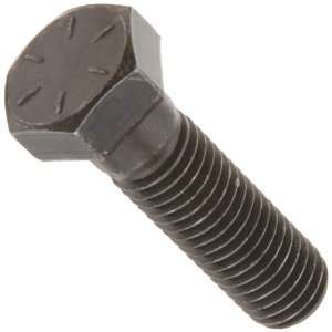 Grade 8 Plain Steel Hex Cap Screw, USA Made, 3/8   24, 1 1/2 inches 