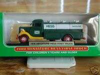 Hess Mini 2000 First Truck Tanker Mint in Box, never op  