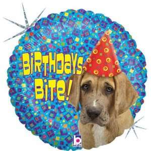  Birthdays Bite Puppy Dog 18 Mylar Balloon Toys & Games