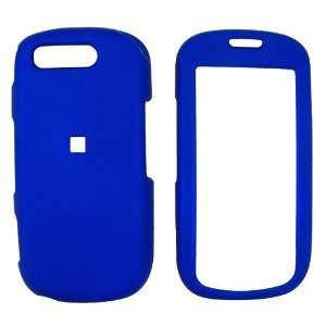  For Samsung Highlight Rubberized Hard Cover Case Blue 