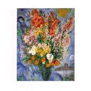    Marc Chagall   Le Bouquet Illuminant Le Ciel