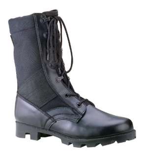   Cordura and Leather Speedlace Jungle Boots, Black Style 5090  