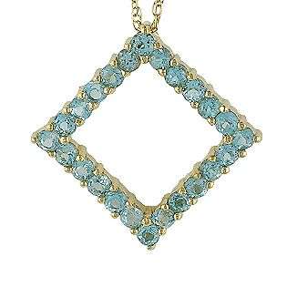   Blue Topaz Earrings. 10k Yellow Gold  Jewelry Gemstones Earrings