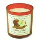 Unknown SPICED APPLE Large Colored Crystal Tumbler Scented Jar Candle 