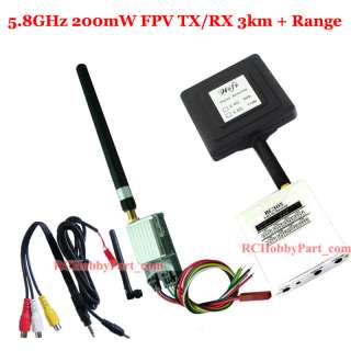 New RC Mini FPV 5.8G Video A/V Transmitter/Receiver 3KM  