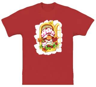 Strawberry Shortcake Kids Cartoon T Shirt  