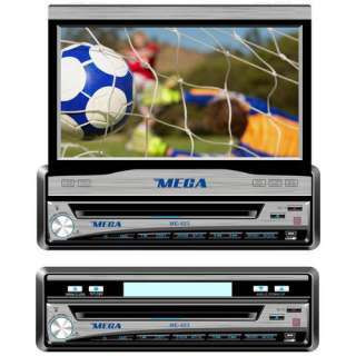 Mega ME823 7 Inch In Dash Touch Screen DVD Player  