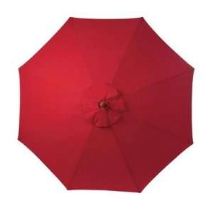   Deluxe Wood Red Market Umbrella (BJ 1006DE RD)
