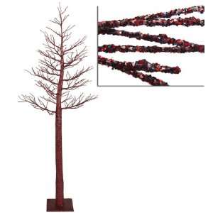   Glitter Metallic Artificial Christmas Display Tree 