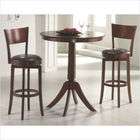 Hillsdale Plainview Bar Height Bistro Table with Archer Stools (3 