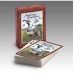 Quail Wildlife Playing Cards 