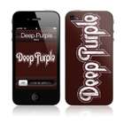 eForCity TPU Rubber Skin Case for Apple iPhone 4, Clear Purple
