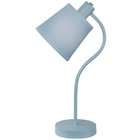 Lite Source LS 20616L/BLU Kiden Metal Desk Lamp, Light Blue