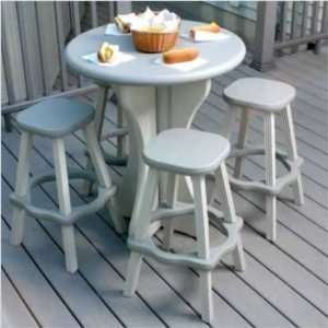  Leisure Accents 91321120 30 Round Patio Table with 4 